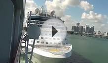 КРУИЗ в США наша каюта Майами порт MSC Divina Miami 15.03.2014